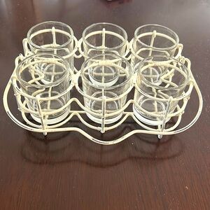 EUC Farmhouse Decor 6 Votive Candle Holder